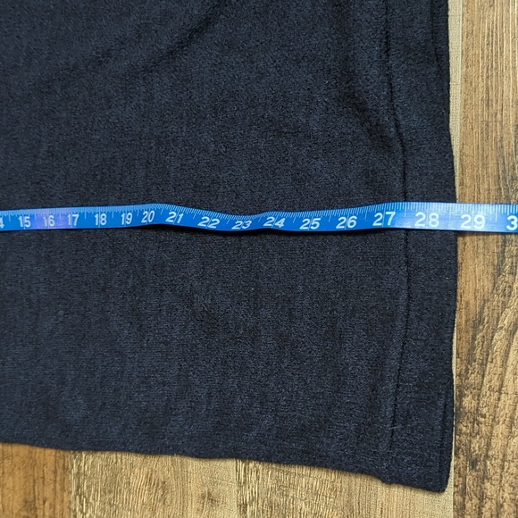 Nicoby Alpine 3 Button Long Sleeve Pullover Henley Size XL in Dark Blue - Picture 8 of 8